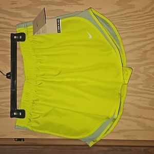 Nike Women's Bright Lime Athletic Shorts